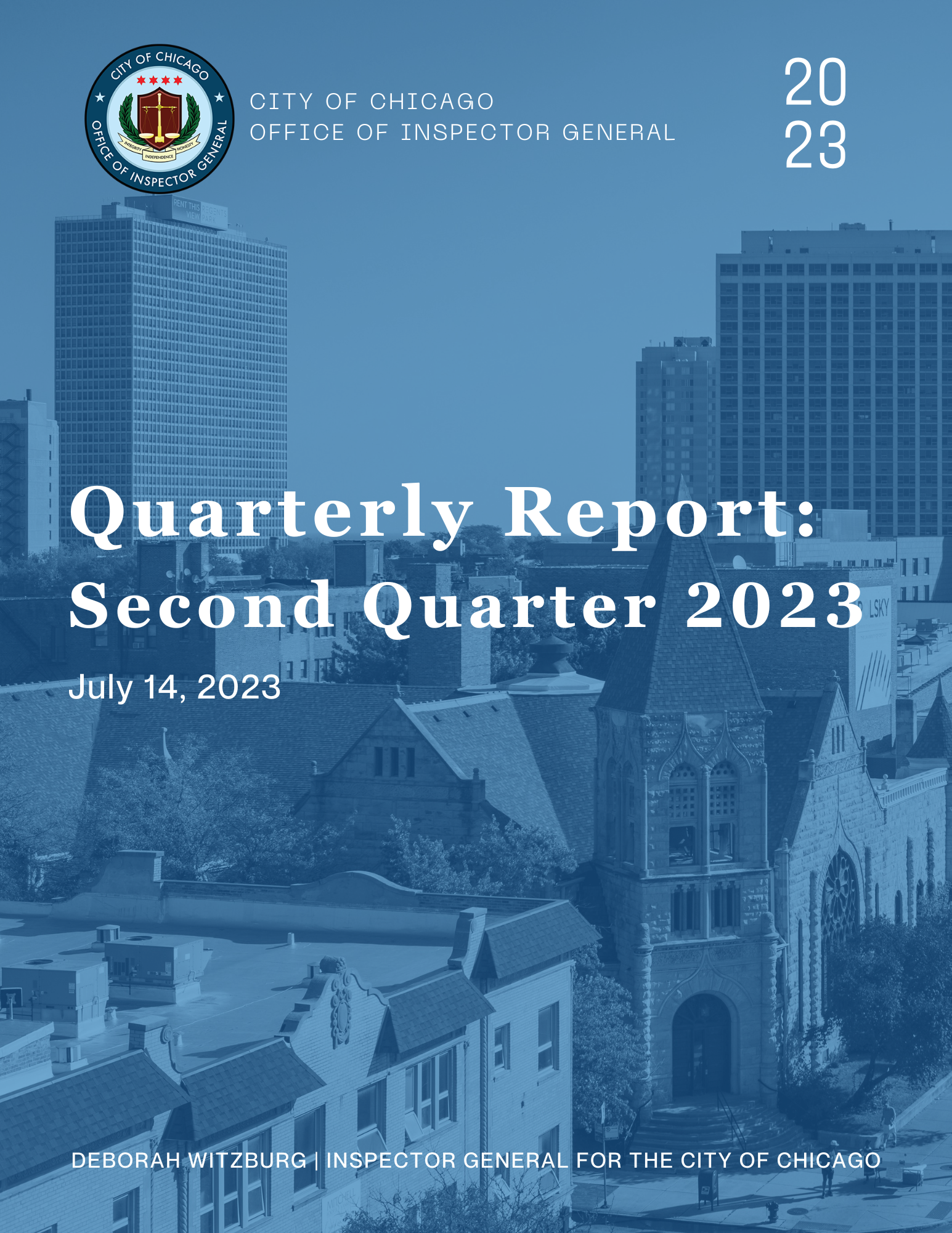 Quarterly Report: Second Quarter 2023 - publication cover