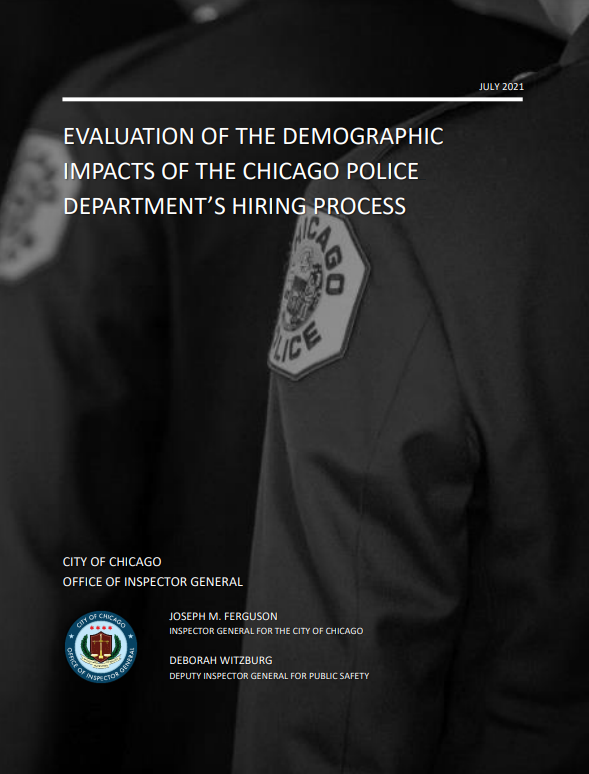 Evaluation of the Demographic Impacts of the Chicago Police Department’s Hiring Process - publication cover