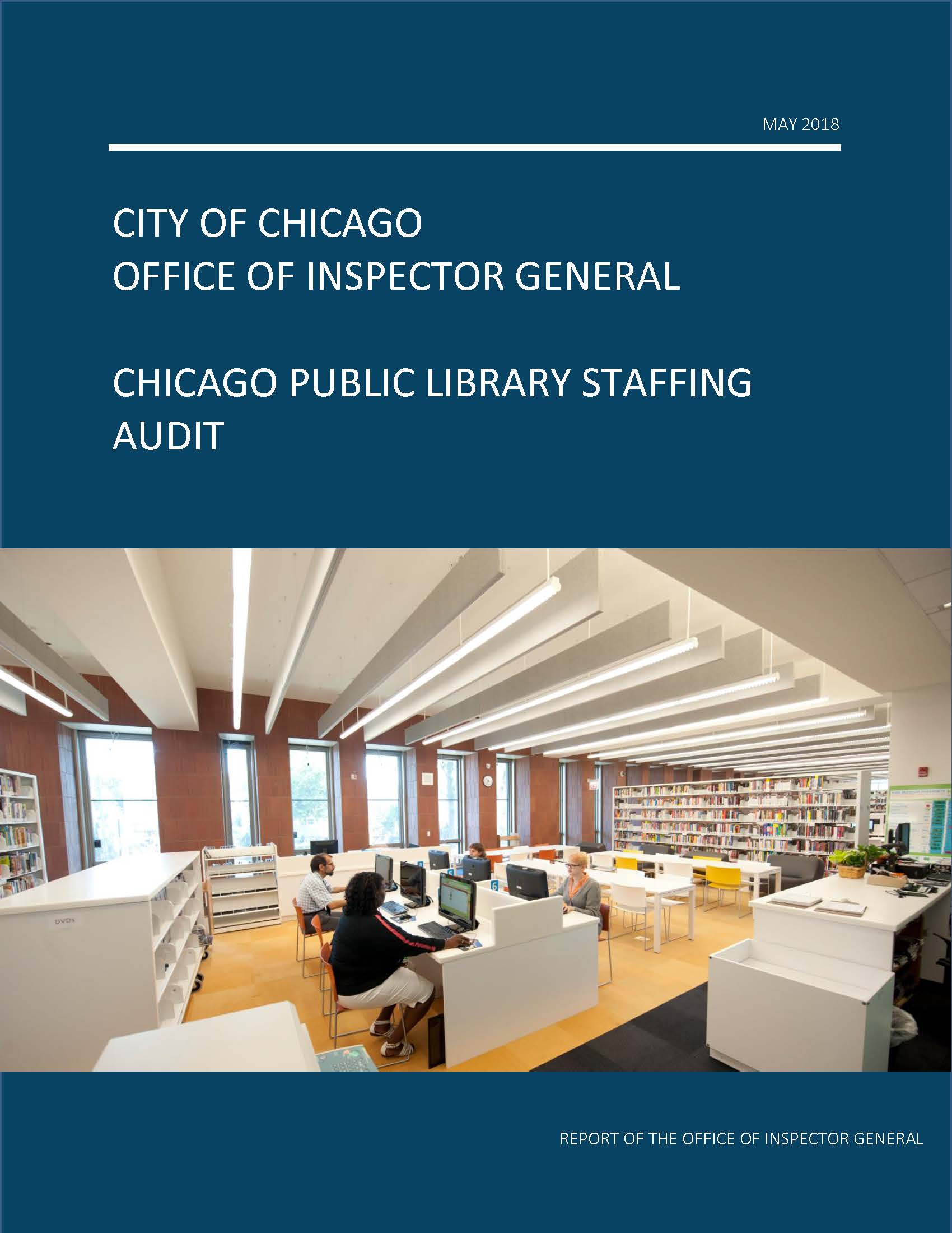 Chicago Public Library Staffing Audit - publication cover