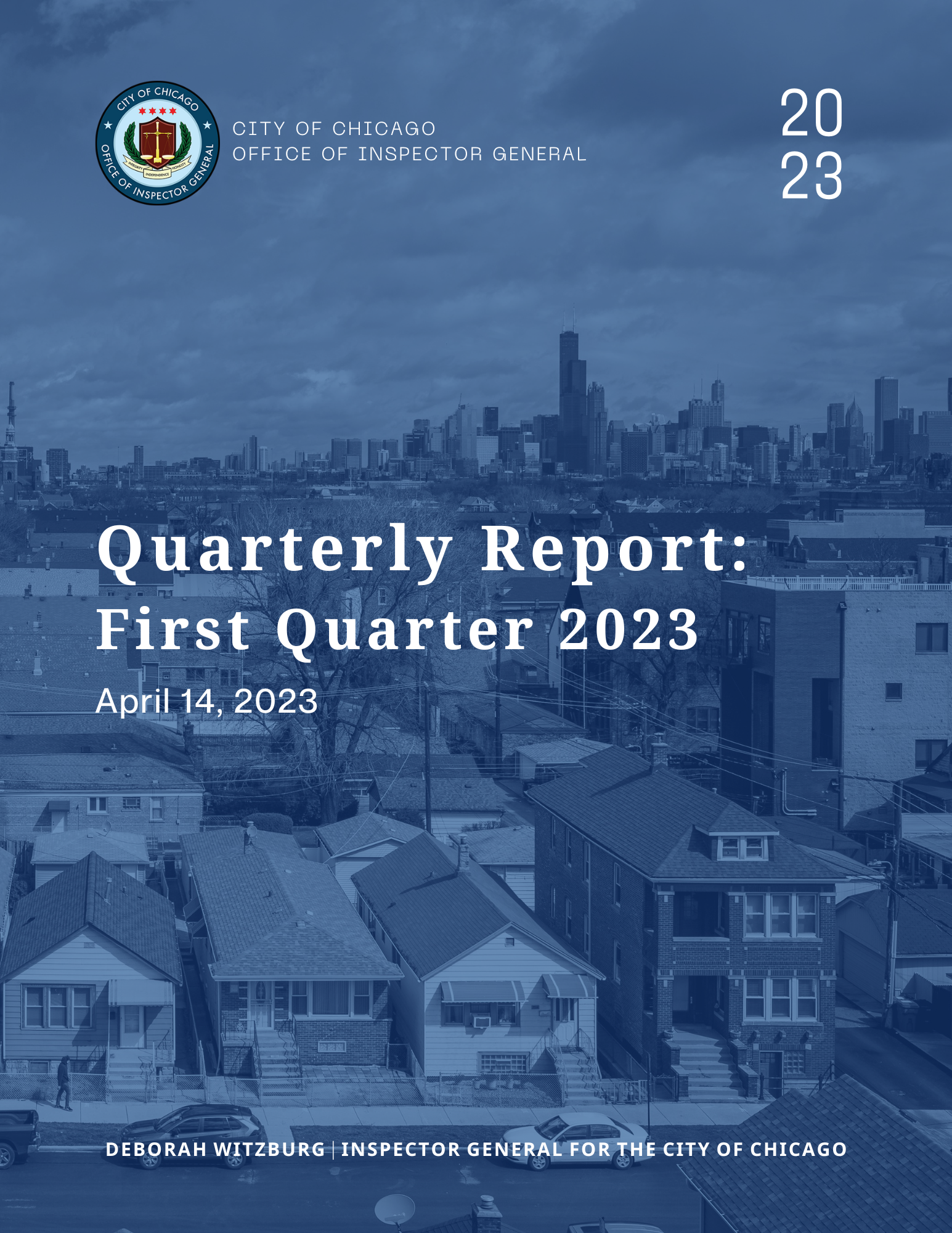 Quarterly Report: First Quarter 2023 - publication cover