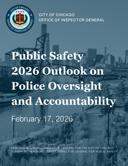 Public Safety 2026 Outlook on Police Oversight and Accountability - publication cover